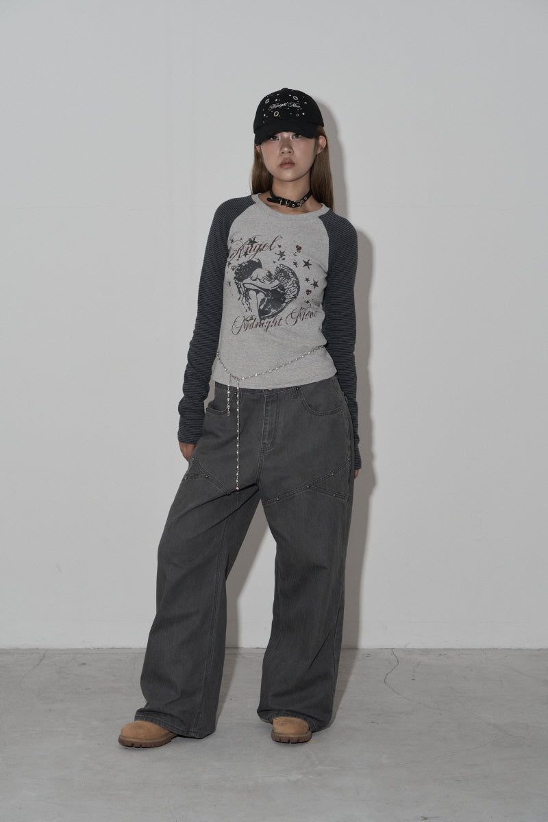 st angel t (grey)