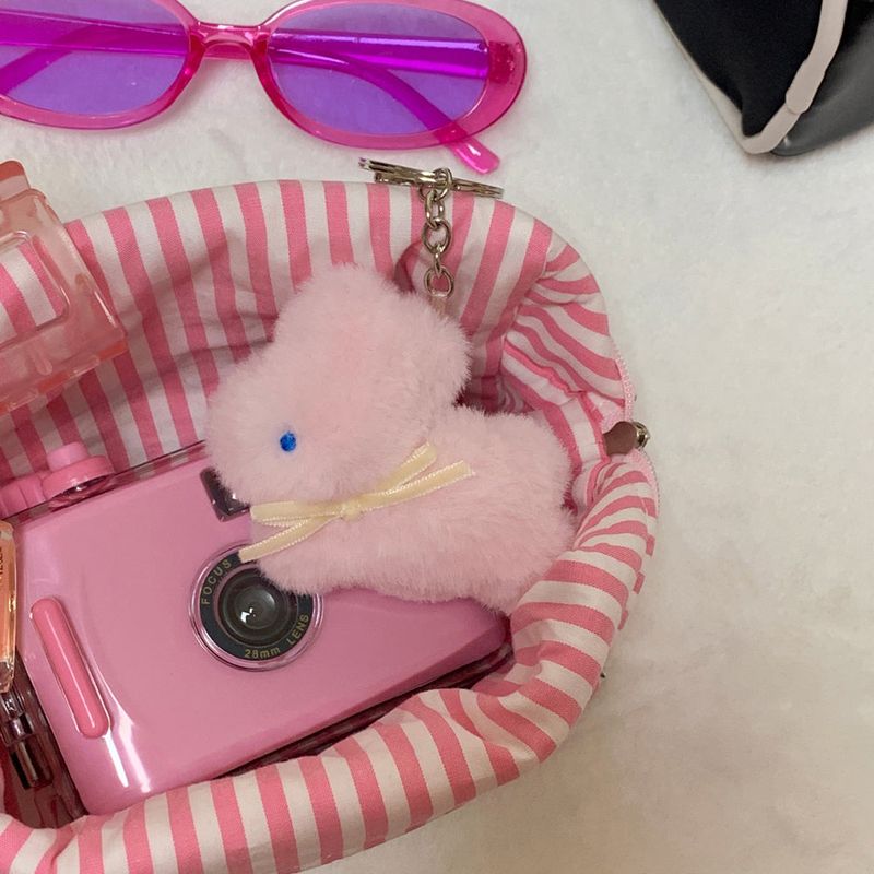 Bunny Popo Doll Keyring (strawberry sugar)