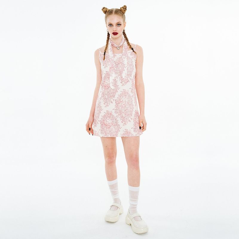 OTHER-worldly（アザーワールドリー）の「Slip Dress & Pendant Muffler Set [Ivory]（Dresses）」
