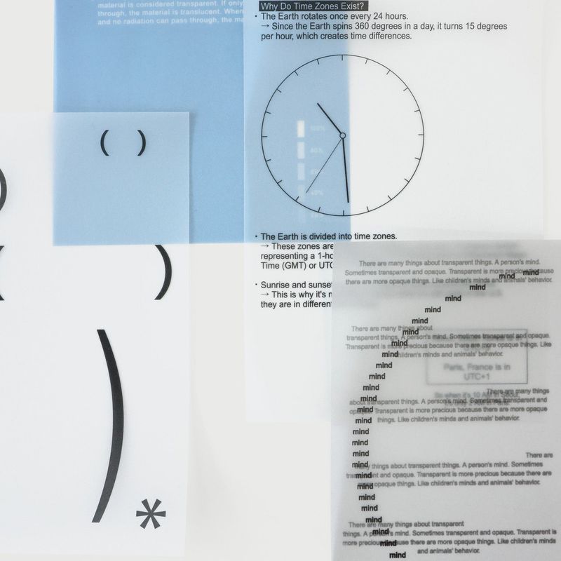 oab clear pack / scrap sticker set