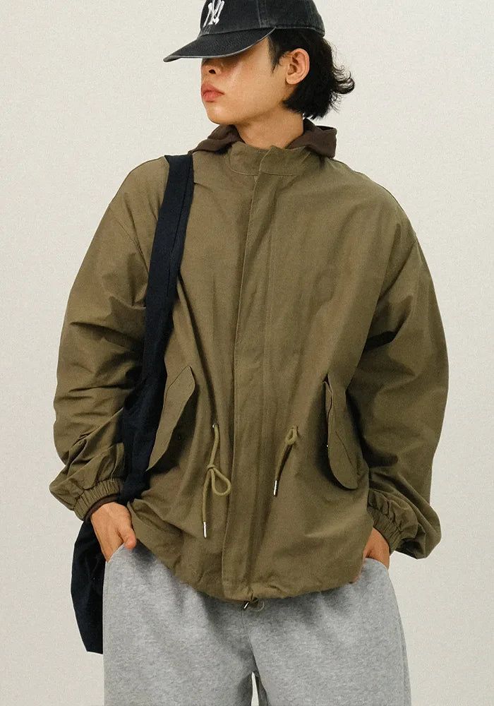 SEMIKAJI（セミカジ）の「EAストリングツーウェイショートフィールドジャケット（ジャケット/アウター）」
