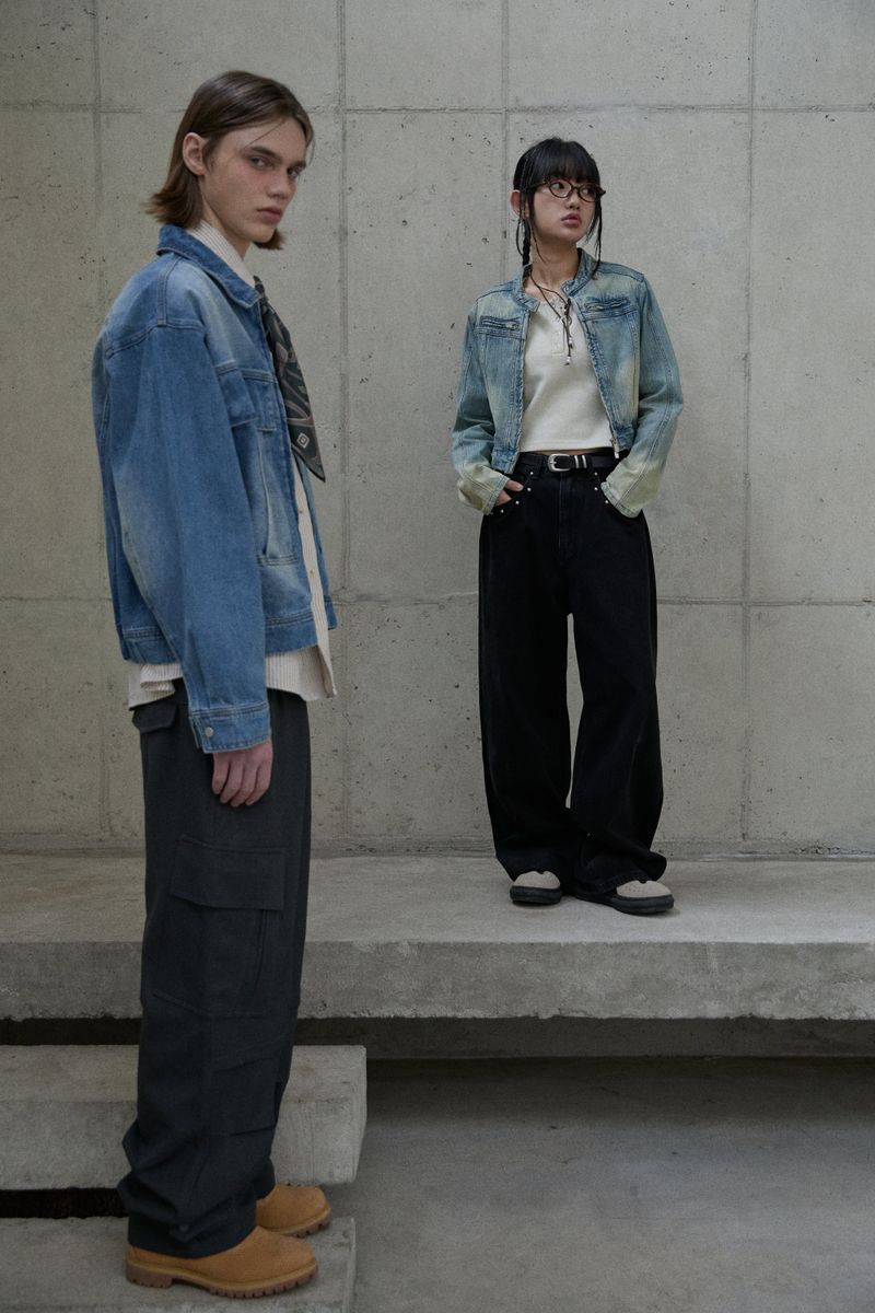 Oversized Max pocket Trucker jacket