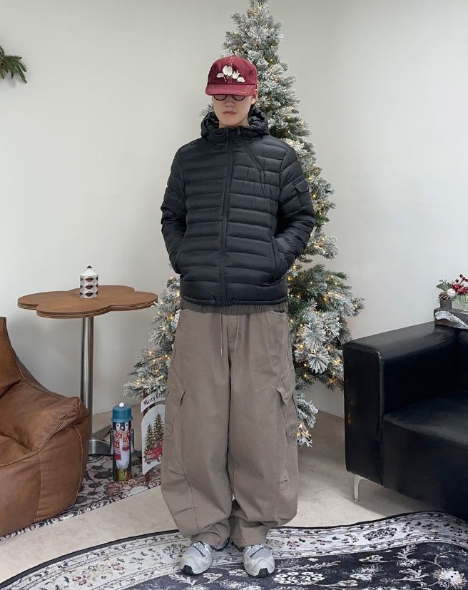 Hedy Curved Cargo Cotton Pants
