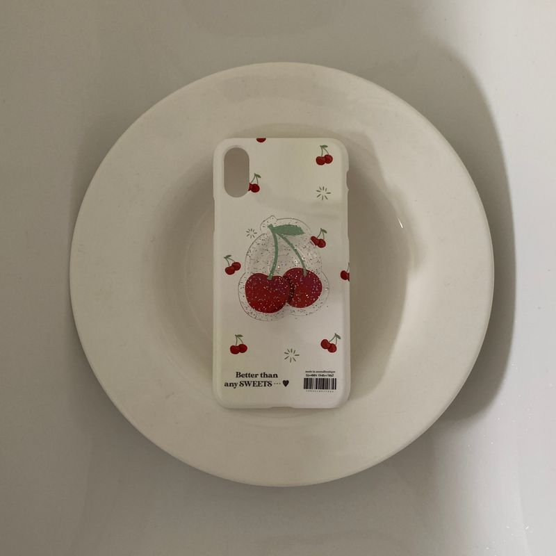 secondboutique（セカンドブティック）の「[MADE] acrylic Tok Fruit Fruit tok_ Cherry Pear acrylic tok_Maxafe type smart talk（Smartphone Accessories）」