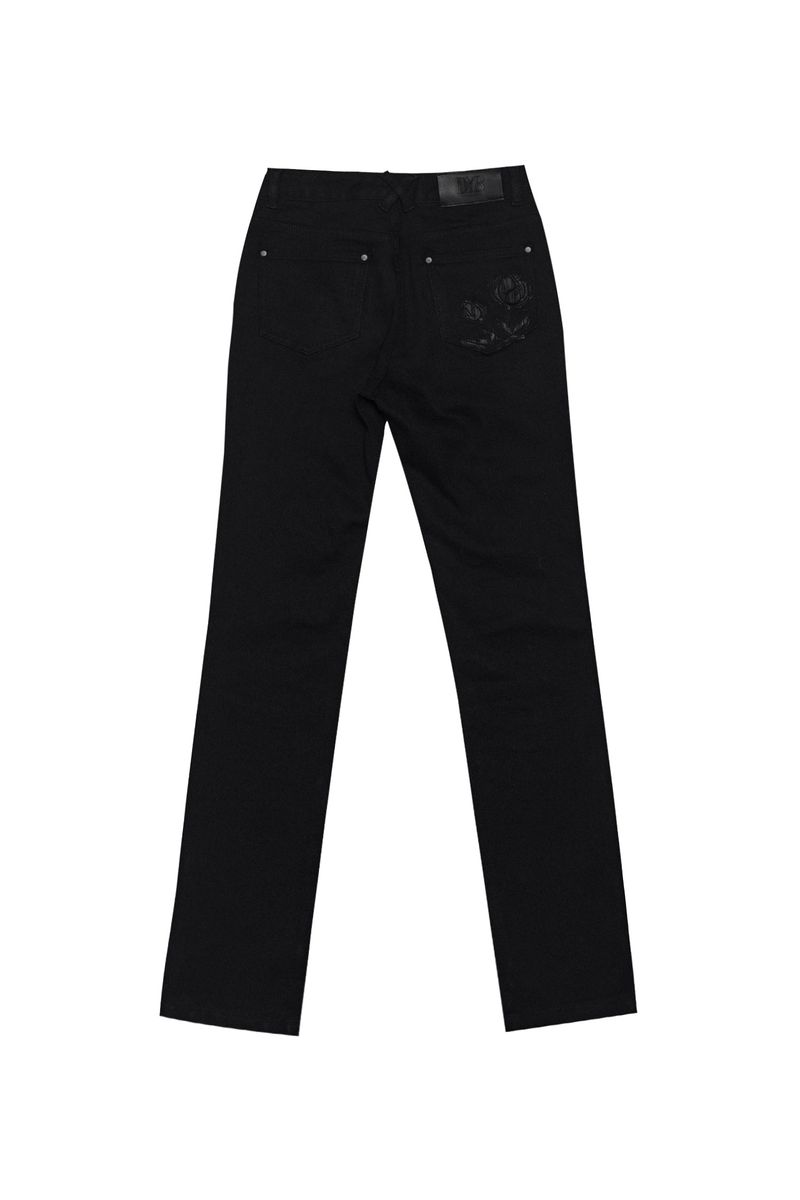 BLACK ROSE STRAIGHT JEAN