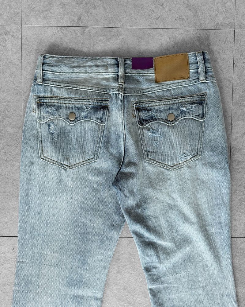 ICE LOW DENIM PANTS
