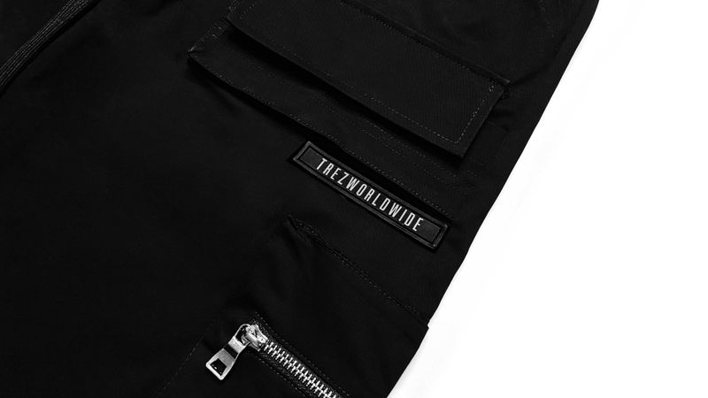 TREZ MANTIUM CARGO PANTS - BLACK
