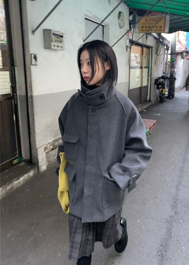  BALMACAN HALF COAT