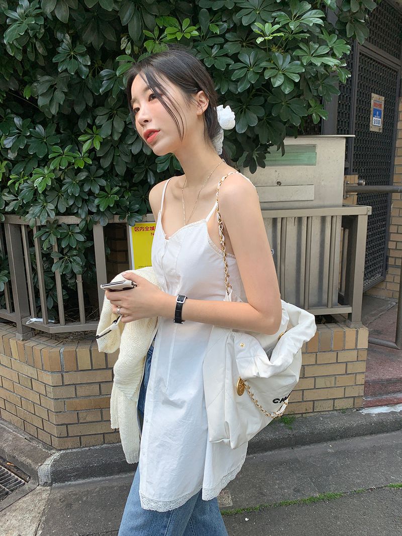 Vanilla two-way lace dress