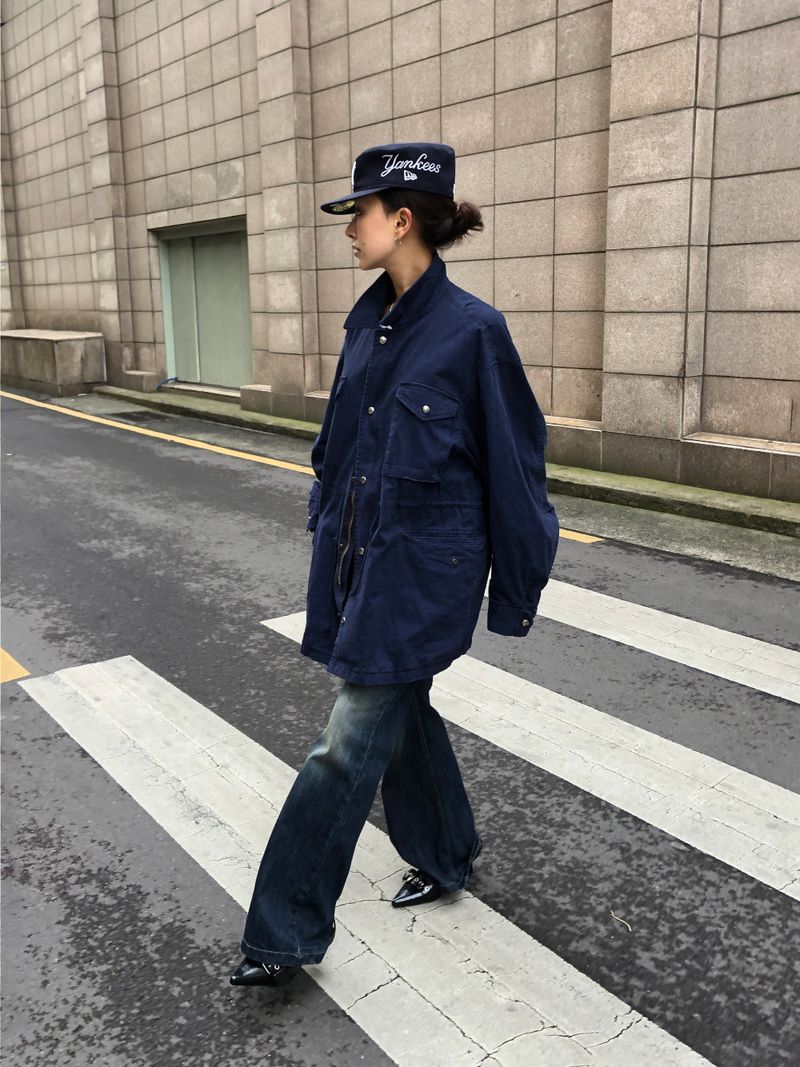 STAR BUTTON FIELD JACKET