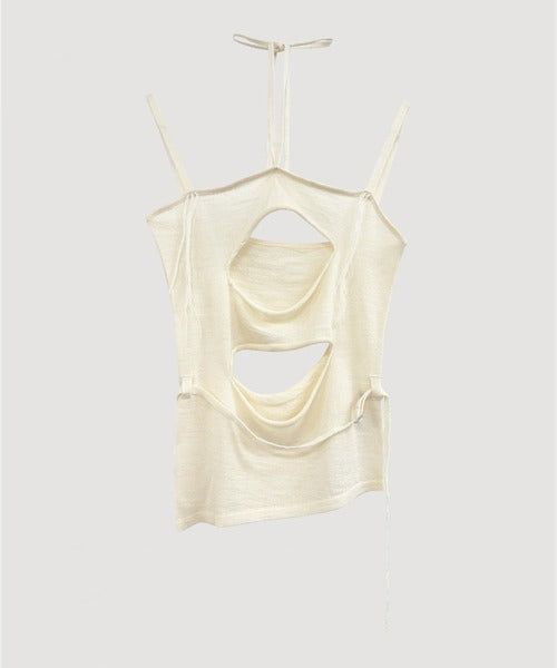 LAYERED KNIT CAMISOLE
