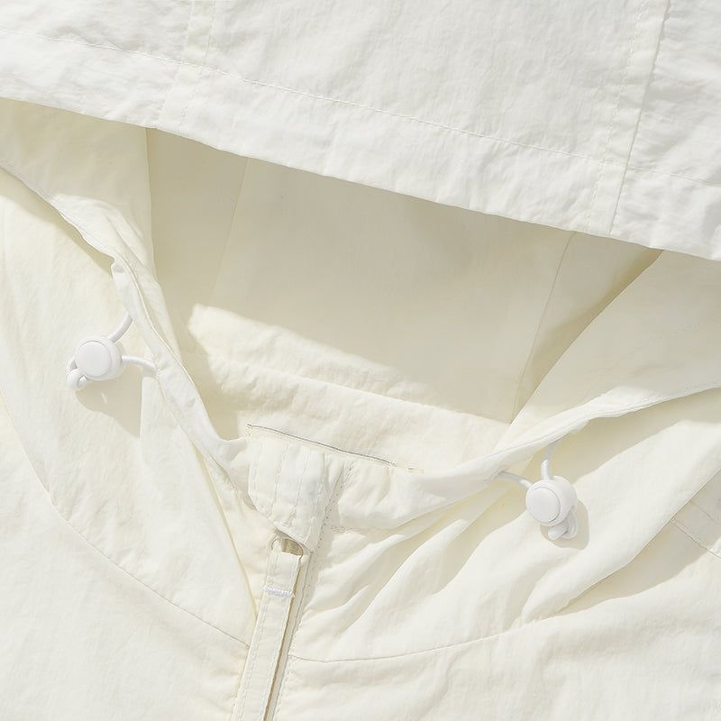KIRSH プレーンインクシジョンウーブンウインドブレーカー [WHITE]