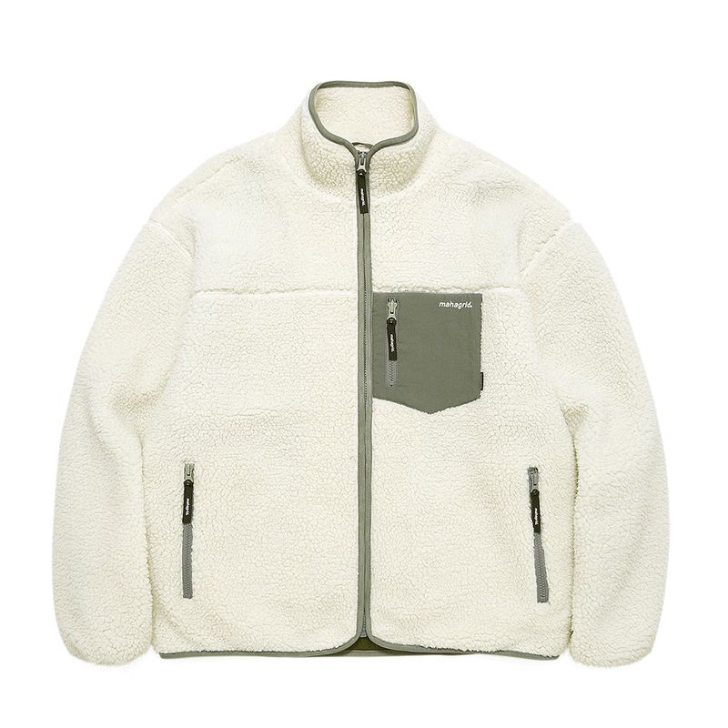mahagrid(マハグリッド)の「SHERPA FLEECE JACKET(Jackets/Outerwear)」
