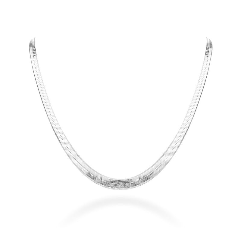 [S925] Snake Necklace (silver)