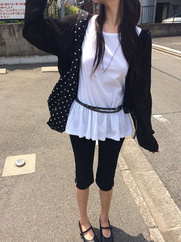 Hobin See-Through Knit Hood Cardigan