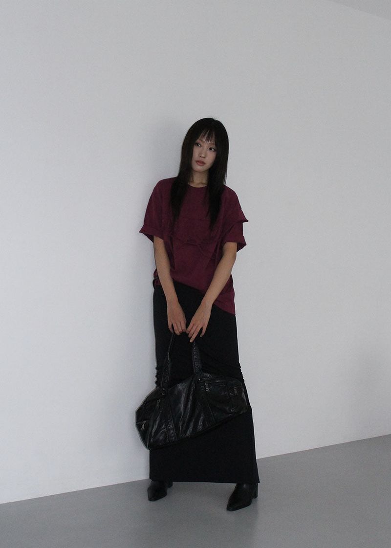 BLACK 2WAY SHOULDER BAG