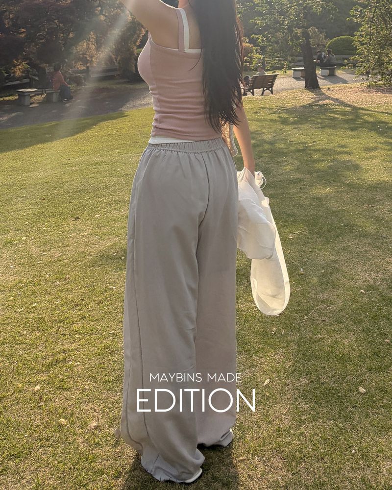 [MADE] Senil banding wide pants