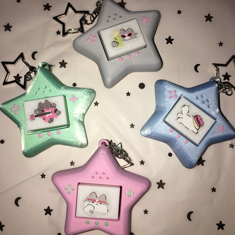 Tomodachi Clicker Keyring