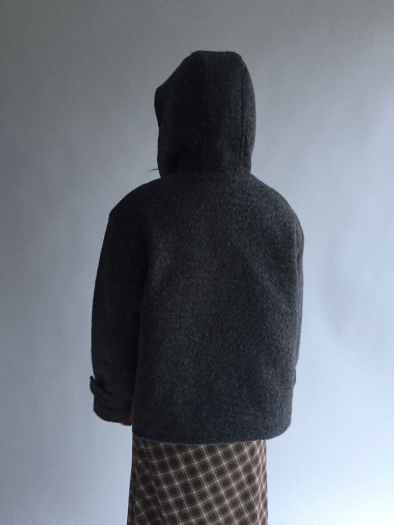 Short duffel coat