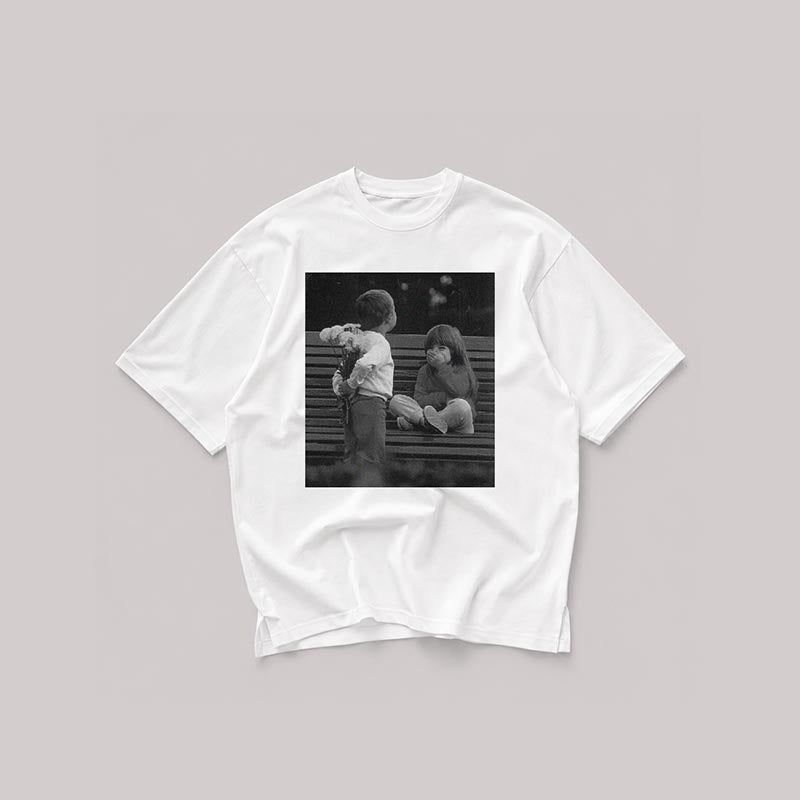 ASCLO（エジュクロ）の「[A-T0258] モノクロキュート半袖Tシャツ（Tops）」