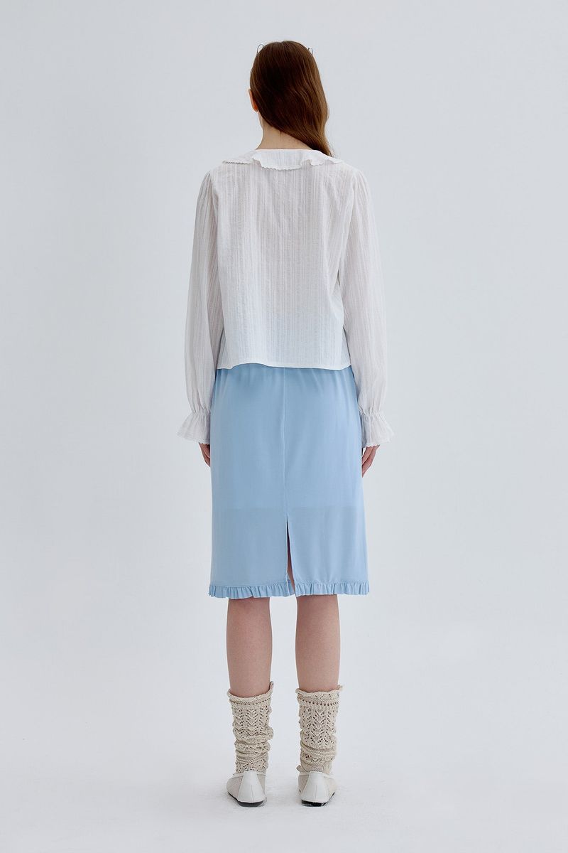 Heart Puff Blouse [Ivory]