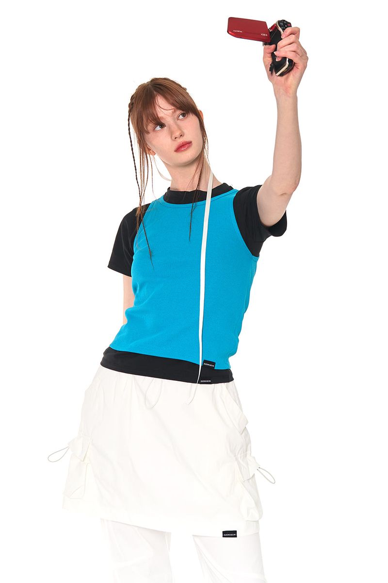 COLORS SKIRT PANTS (WHITE)