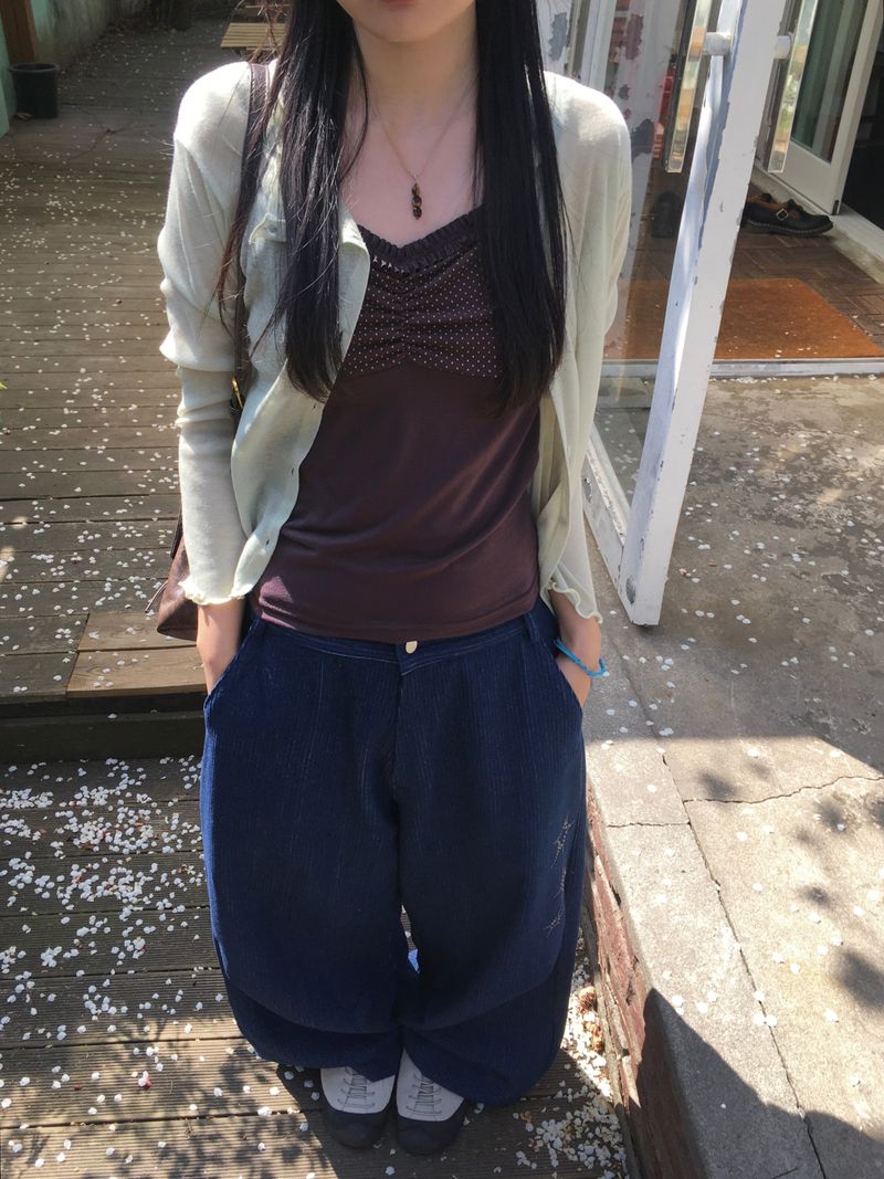 ice button cardigan