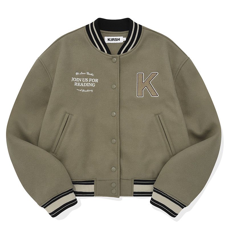 KIRSH STADIUM JACKET [KHAKI]