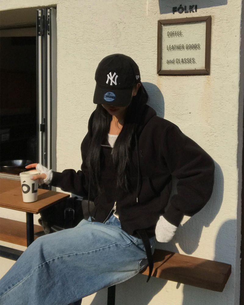 [ORIGINAL] Tibet 2-Way Cropped Hood Zip-Up