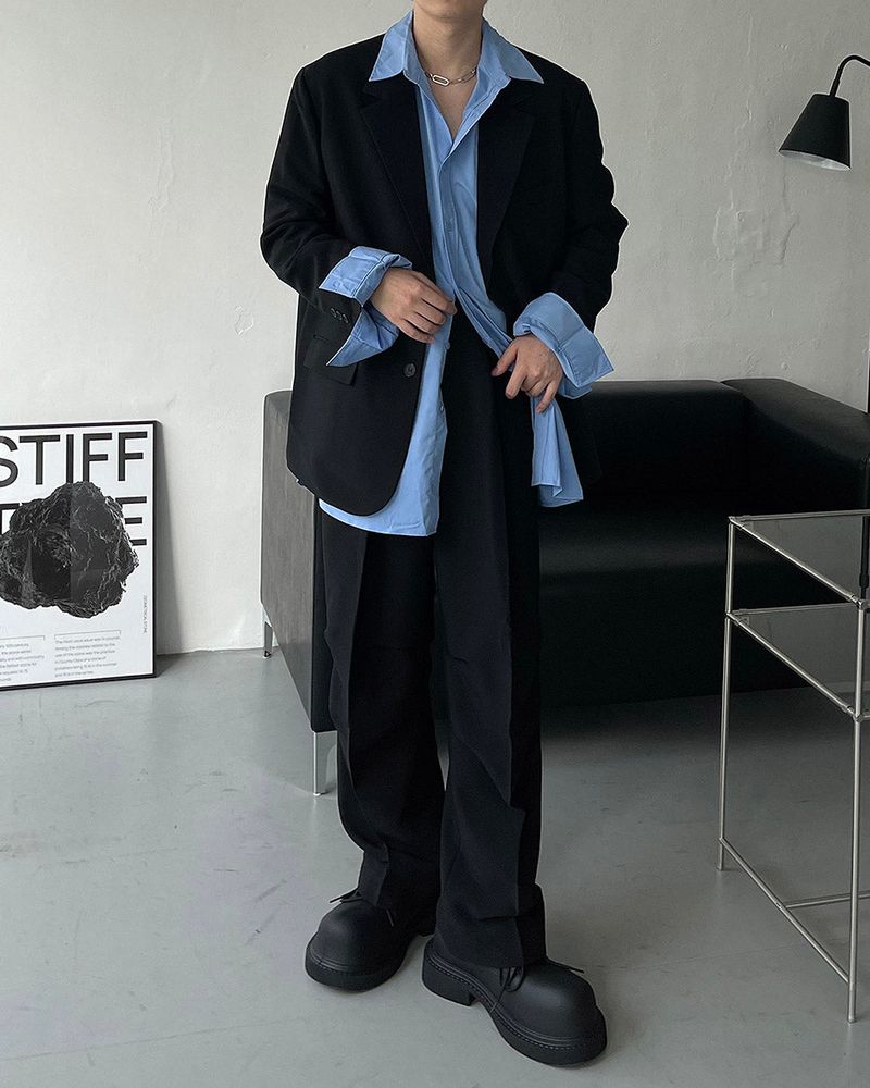 CR Dart Point Boxy Fit Jacket (2 colors)