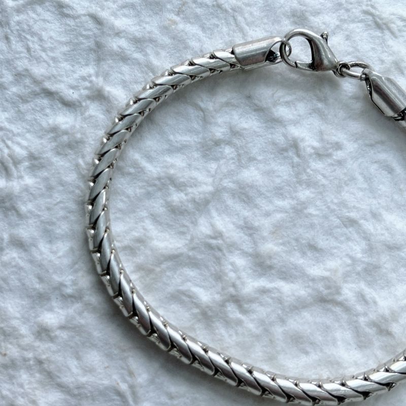 Silver Spine Bracelet