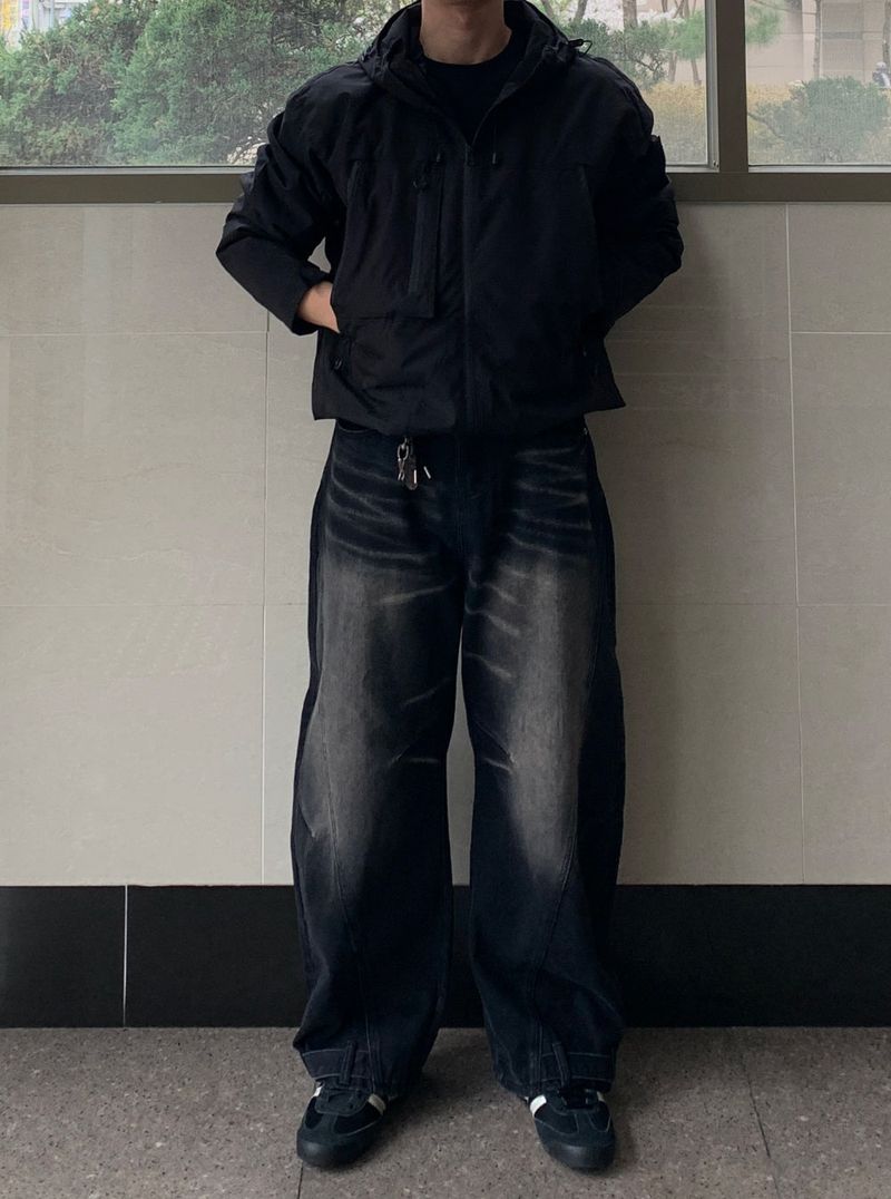 Cadena Two-Way Gorpcore Hood Windbreaker