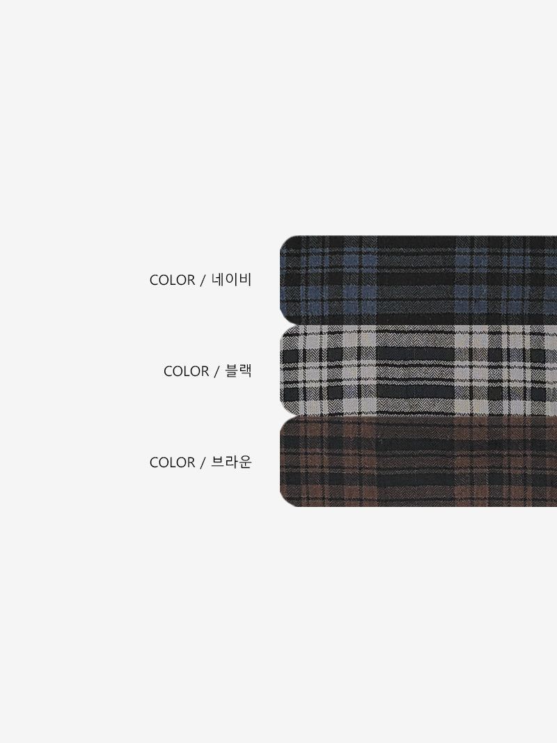 Moil Grunge Check Shirt 3C