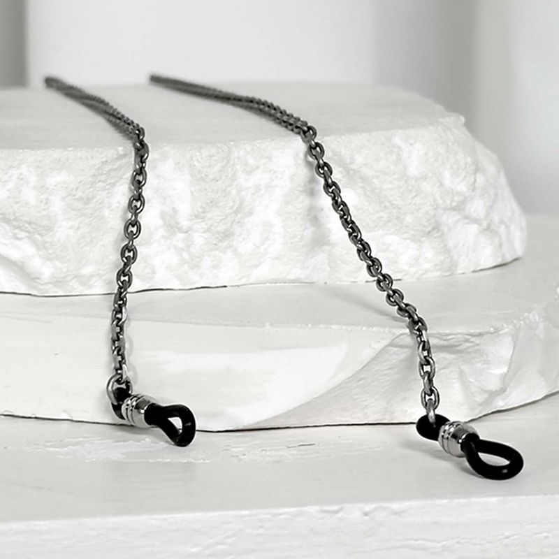 ss-Original glasses chain necklace_silver