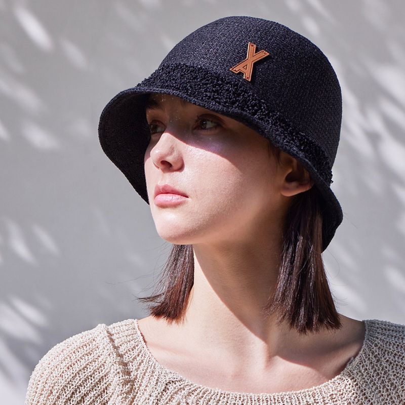 VA Patch Towel Bucket Hat / Black