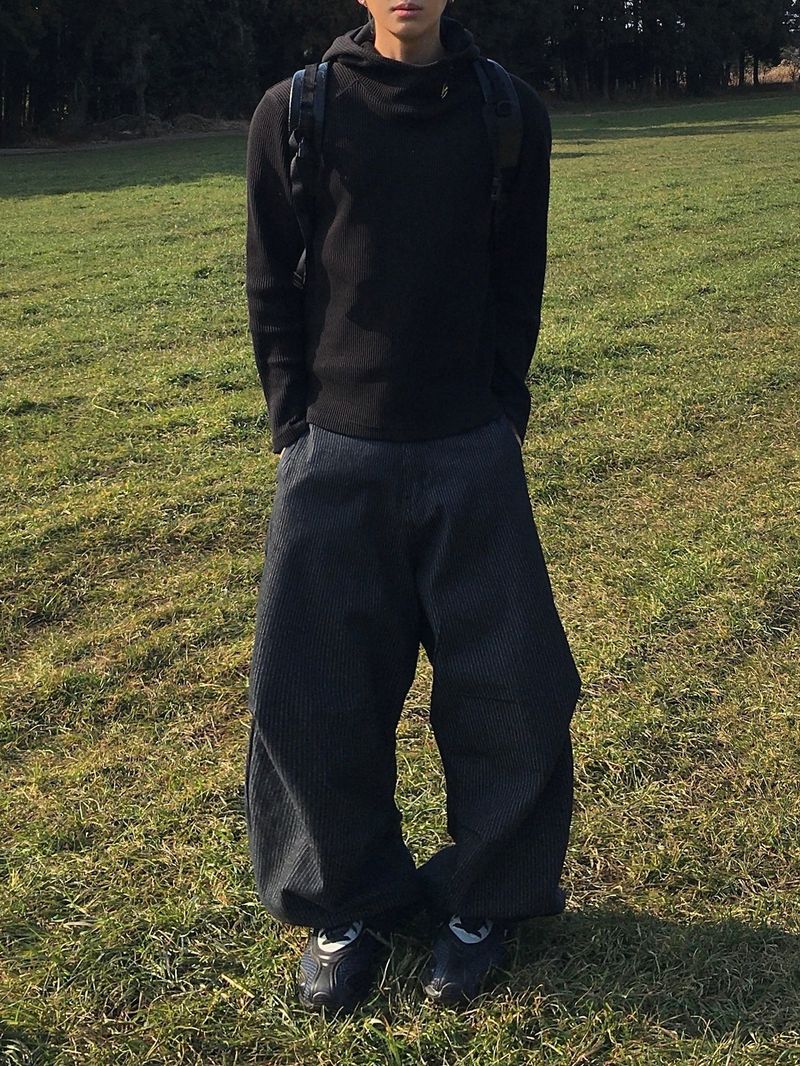 Berrow striped denim pants