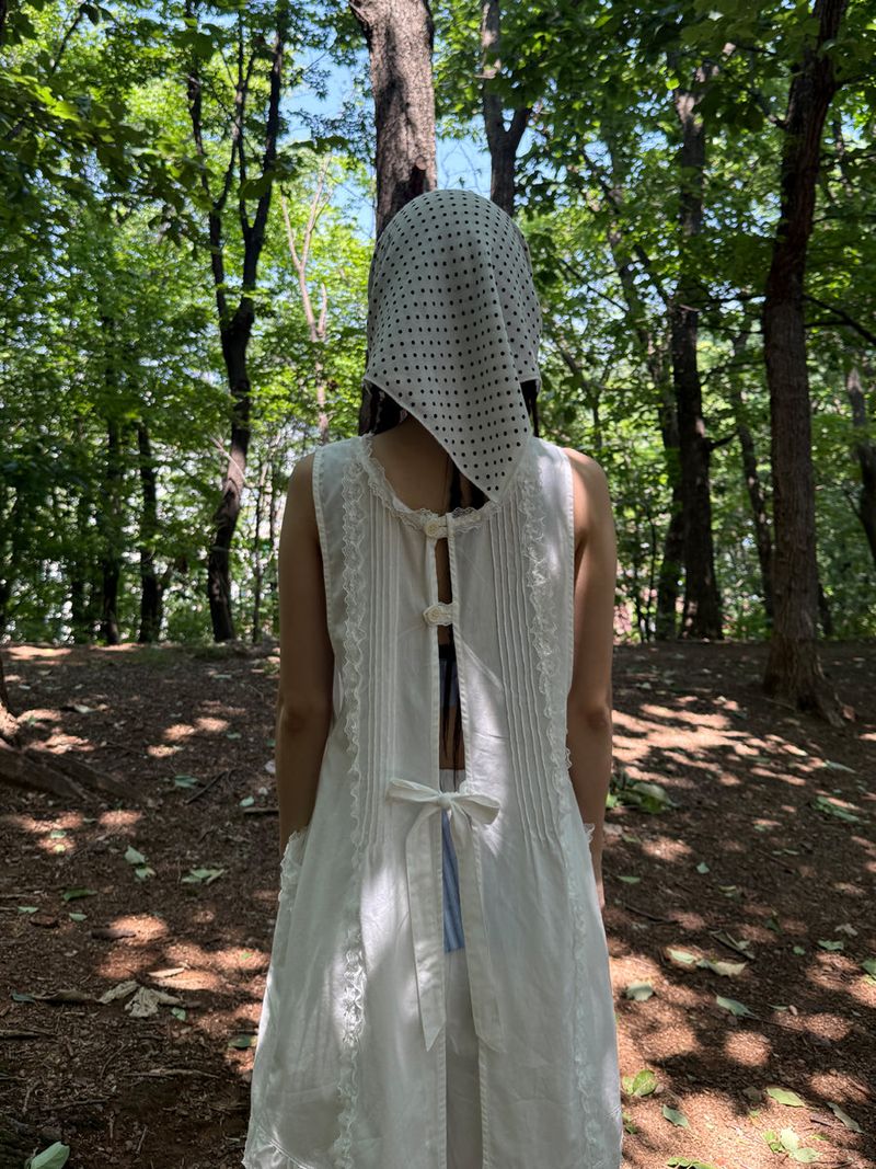 dot bandana scarf