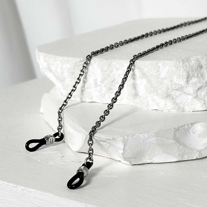 ss-Original glasses chain necklace_silver