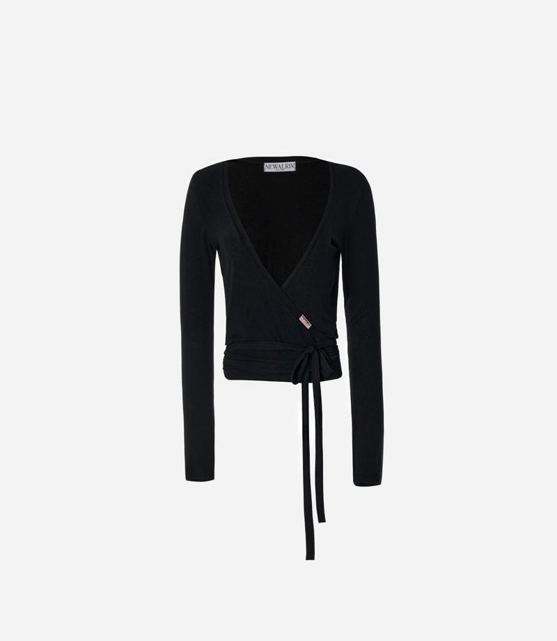 Swan Sheer Wrap Cardigan