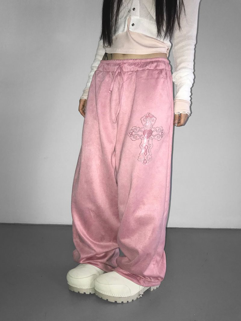 kitsch suede peace pt (2 color )