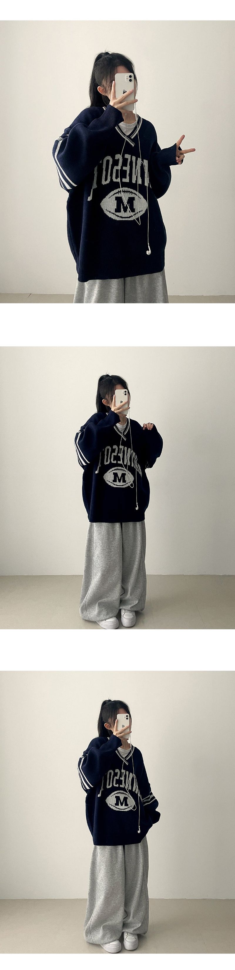 Pmon Side Slit Line Training Wide Pants