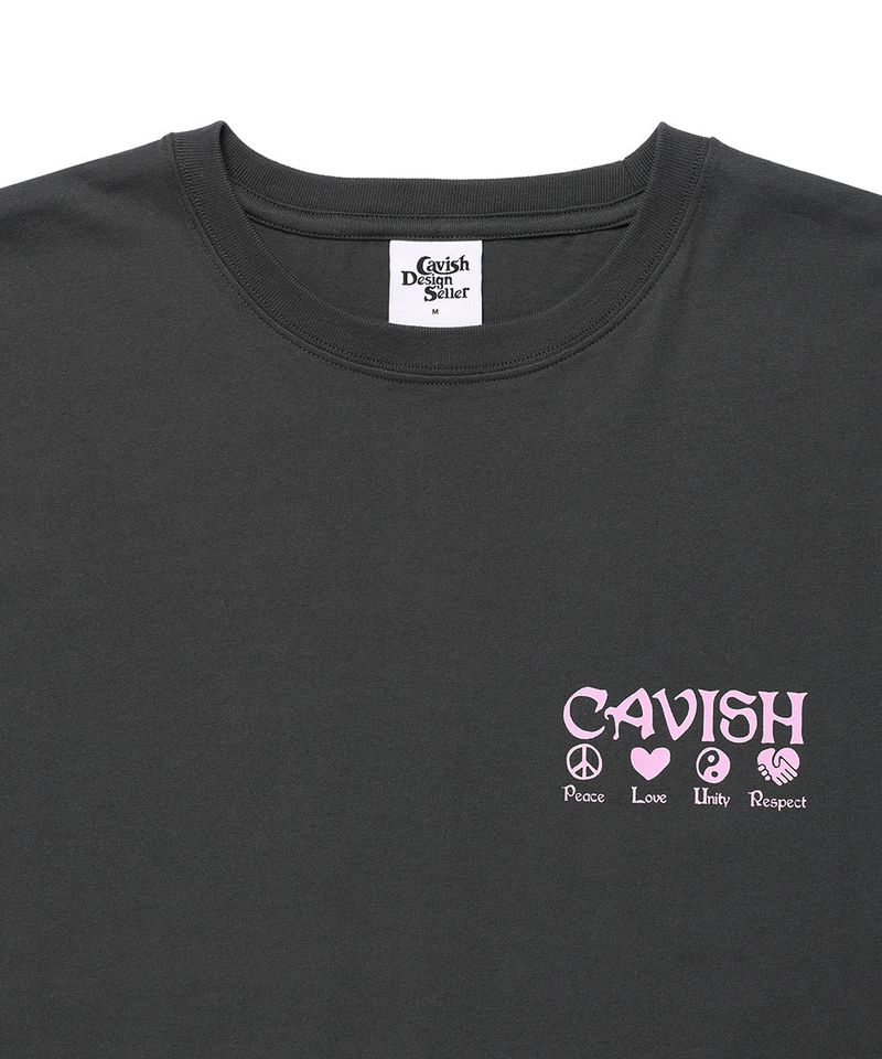 PLUR SS TEE CHARCOAL(CV2BMMT515A)