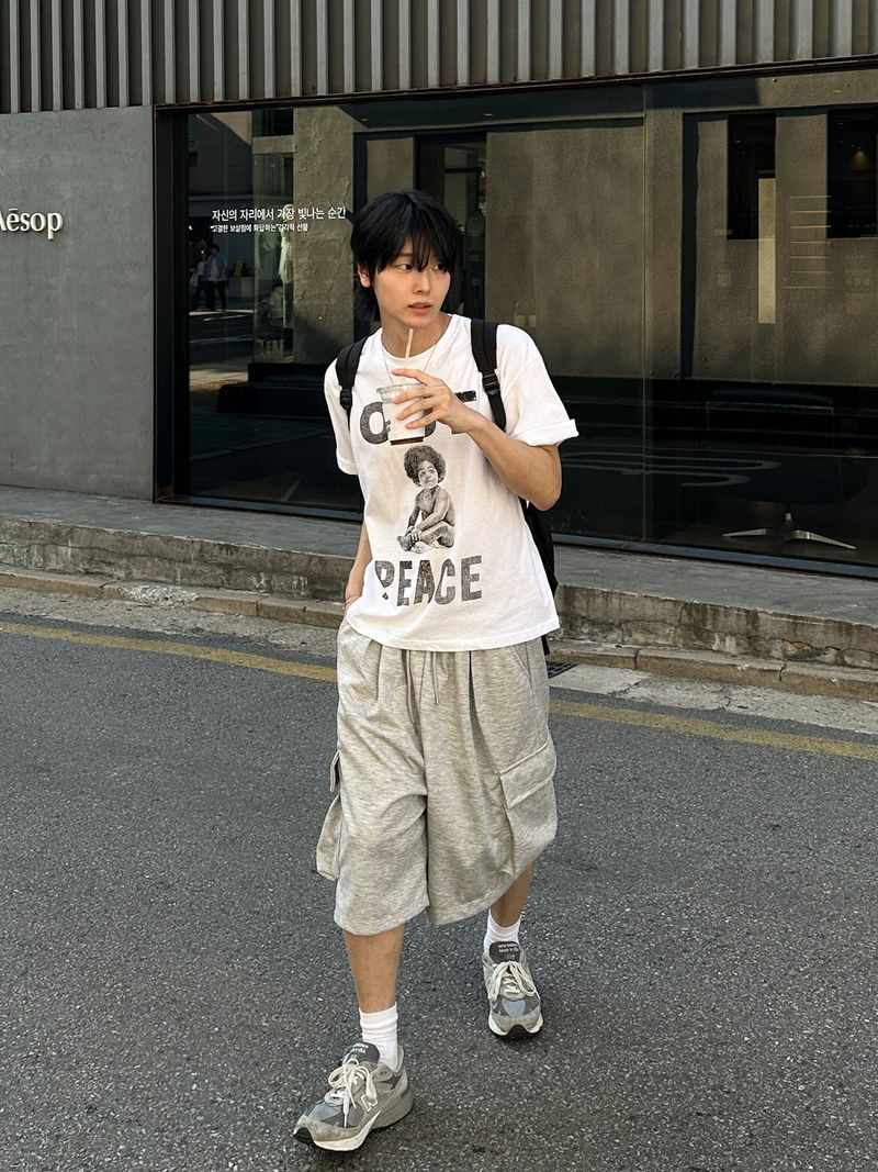 Needle Big Cargo Bermuda Shorts