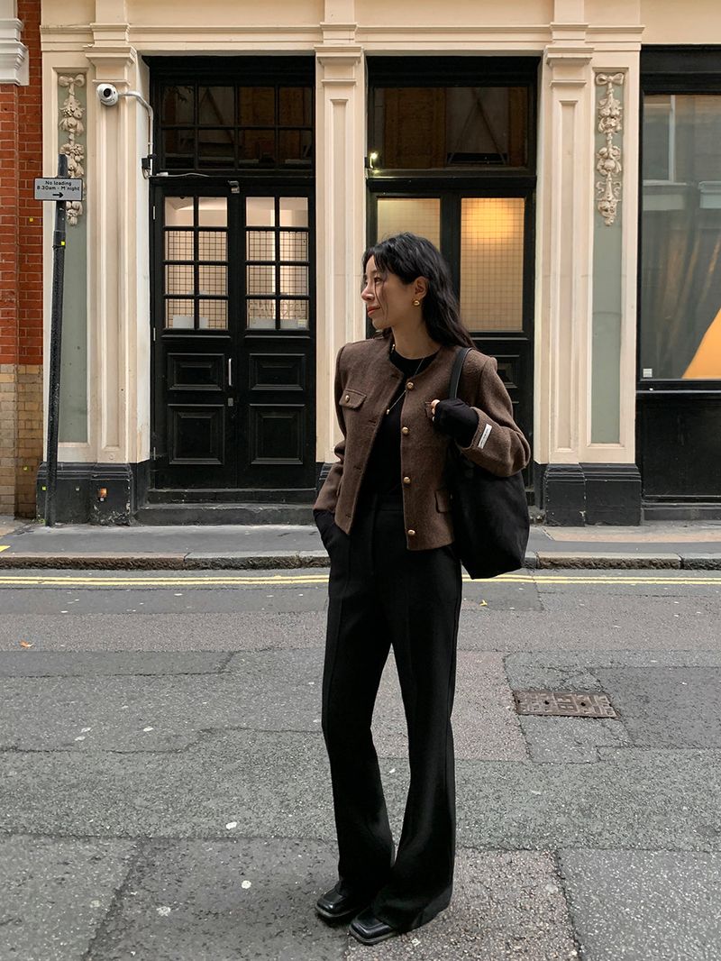 [MADE] Benne wool handmade tweed jacket