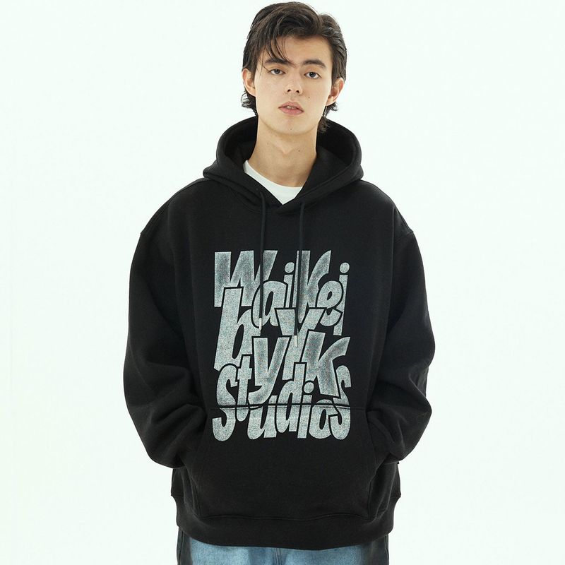 Logo typography hood