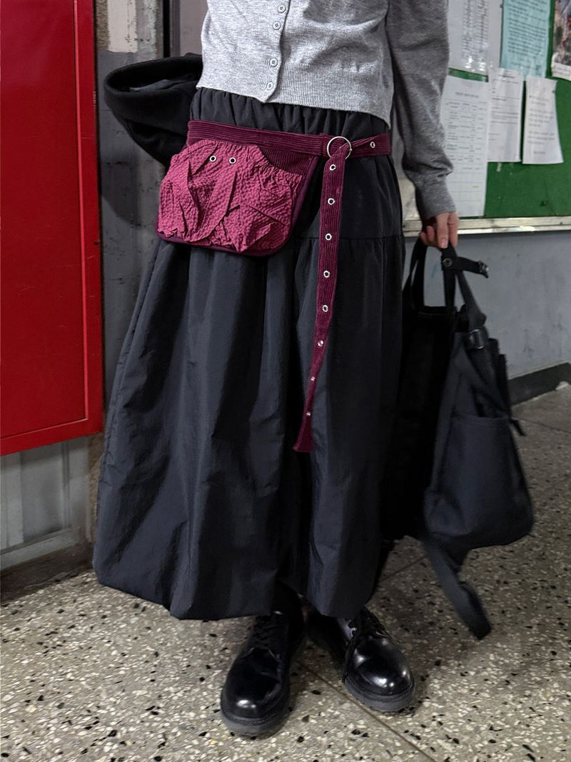  BALLOON PADDED SKIRT