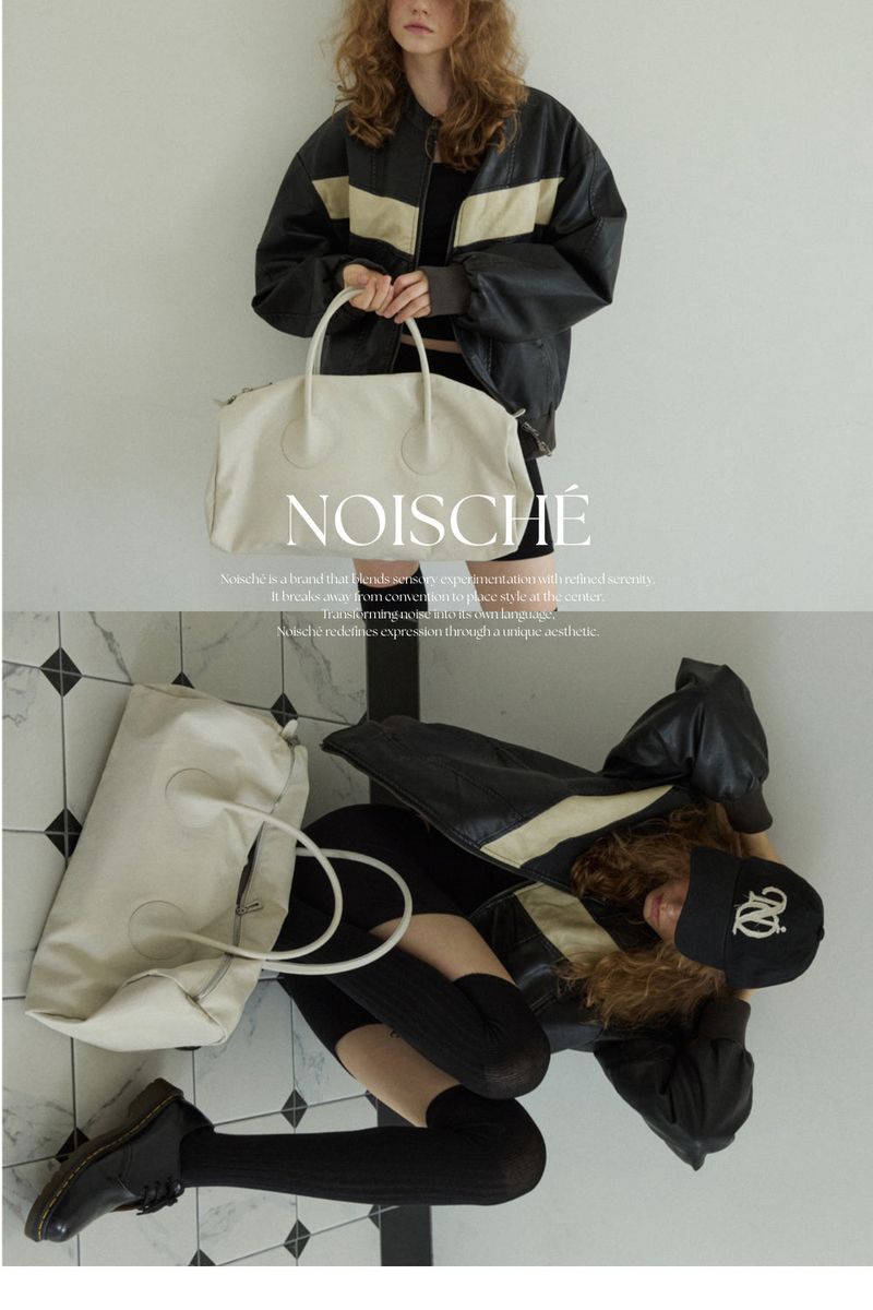 NOISCHE（ノイシ）の「メイド_マロウボストンバッグ / ピュアアイボリー（バッグ）」