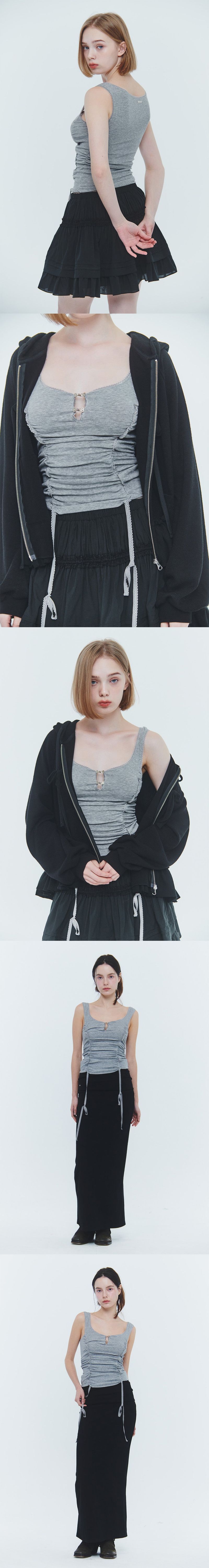 DAFFODIL TOP grey