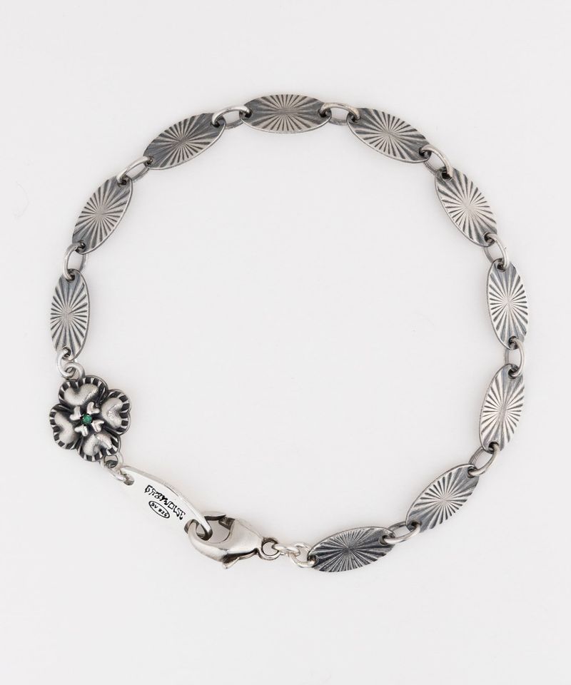クローバーヒザシブレスレット (925 silver)