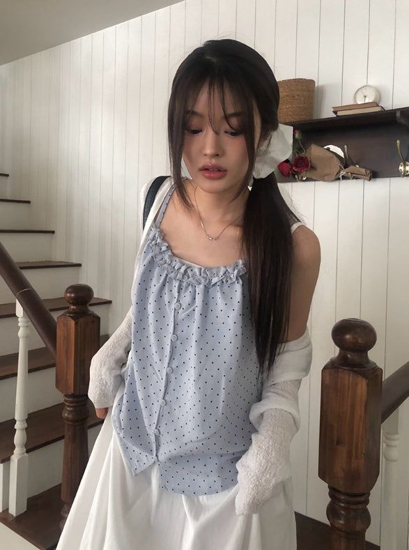 Hyoma V-neck Button Basic Knit Cardigan